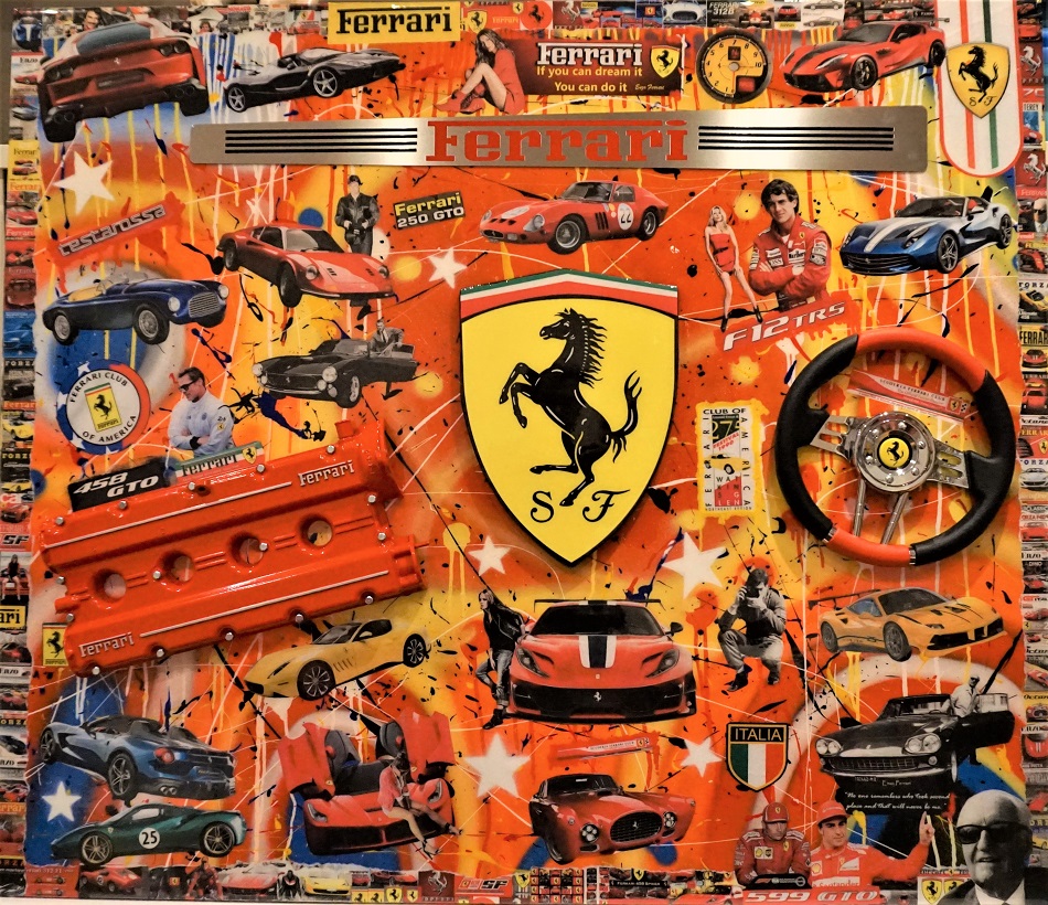 Ferrari F12 TRS: 150 cm x 130 cm